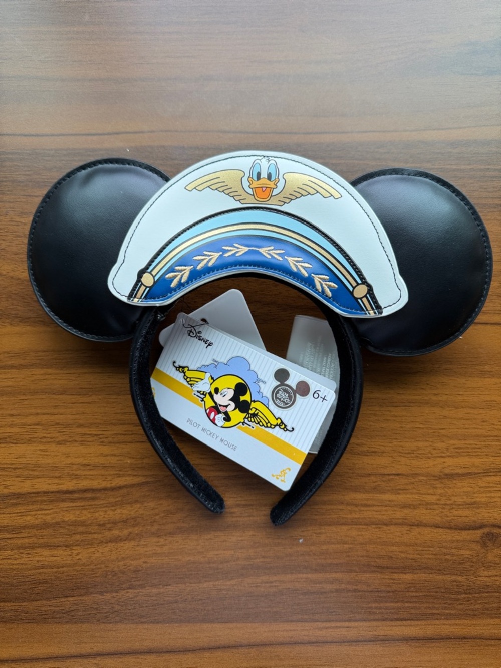 D23 Expo 2022 Pilot Donald Duck Ears Loungefly Disney Exclusive NWT